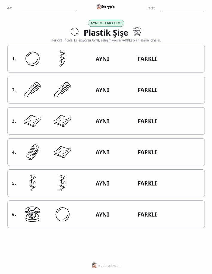 Aynı mı Farklı mı