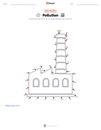 Pollution printable worksheet preview