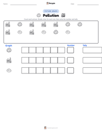 Pollution printable worksheet preview