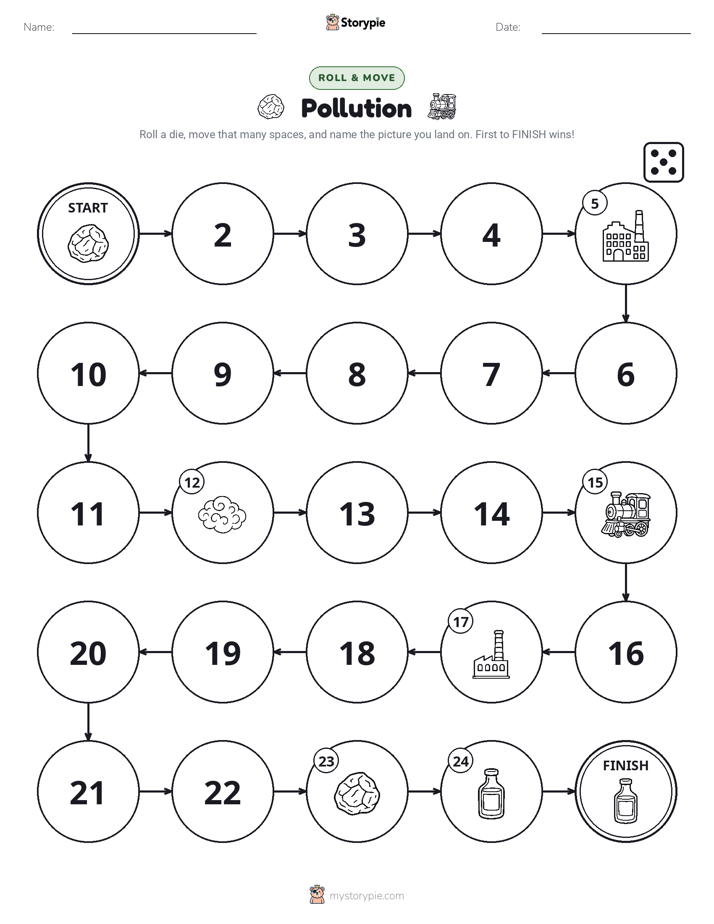 Roll & Move Game