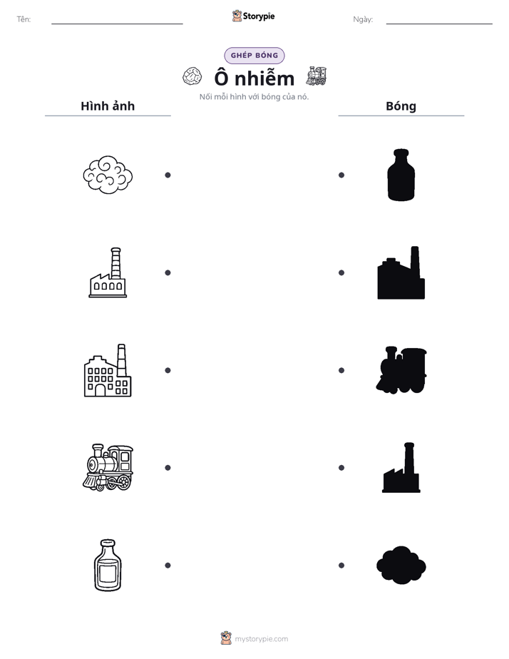 Ghép Hình Bóng