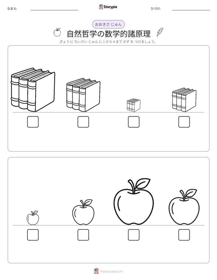 サイズ順