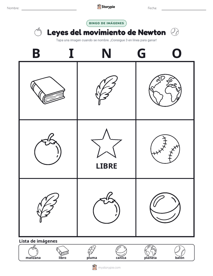 Bingo de Imágenes