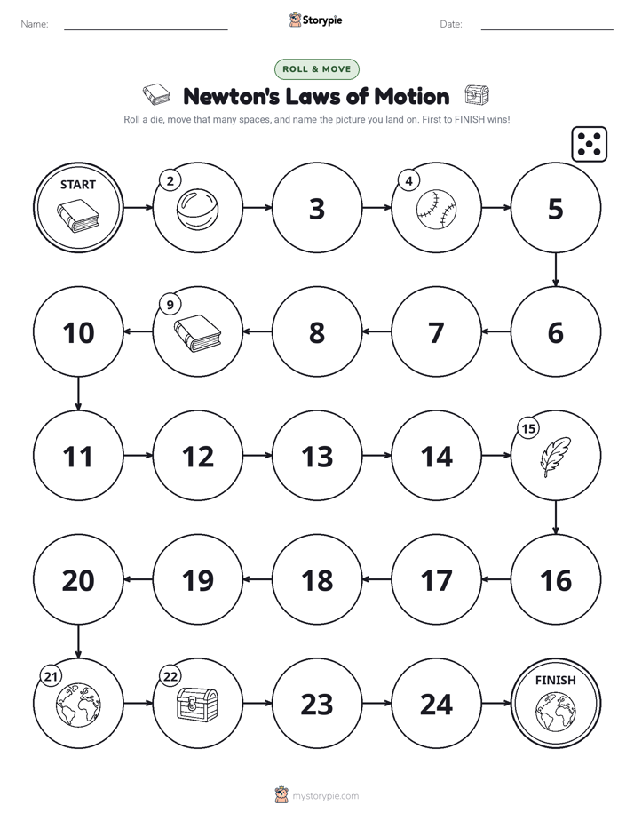 Roll & Move Game
