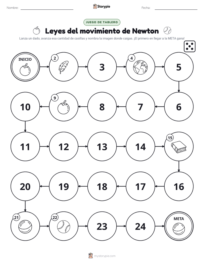 Juego de Rueda y Avanza