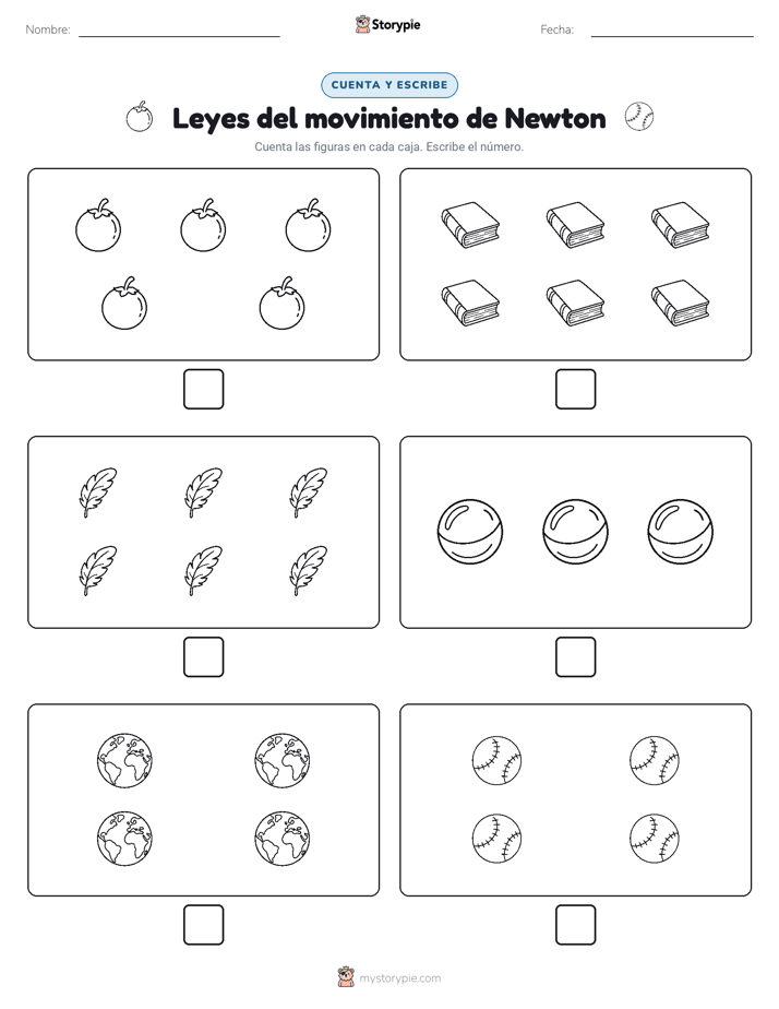 Cuenta y Escribe