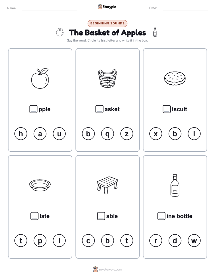 Beginning Sounds