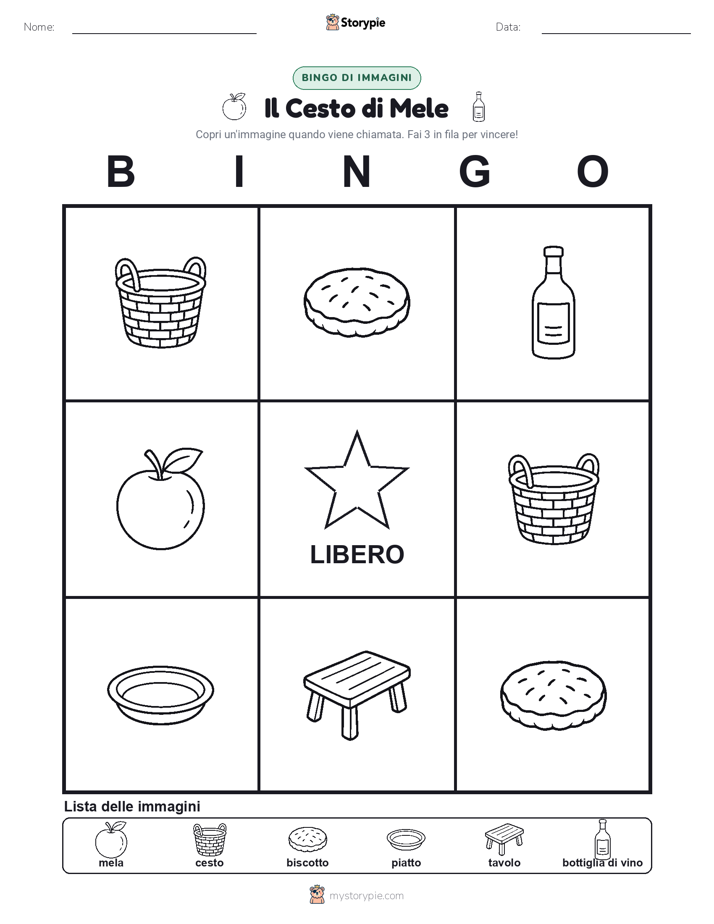 Bingo delle Immagini