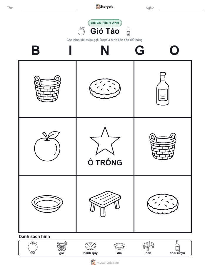 Bingo Hình Ảnh