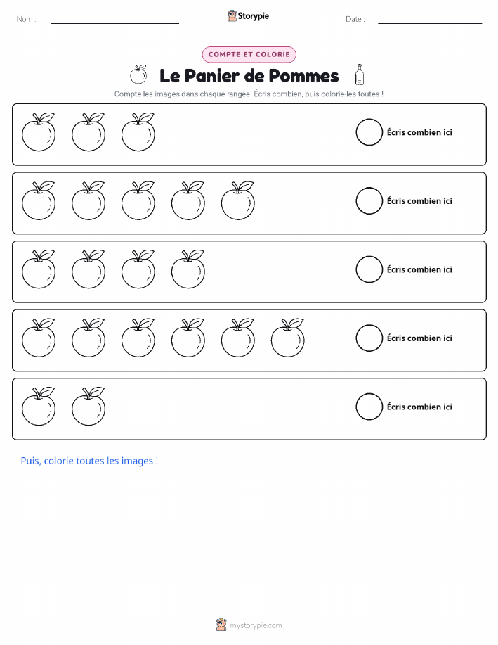 Compter & Colorier