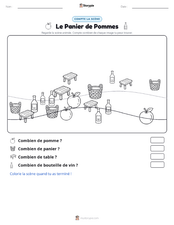Scène de Comptage