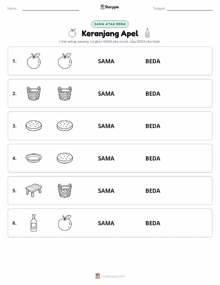 Sama atau Berbeda