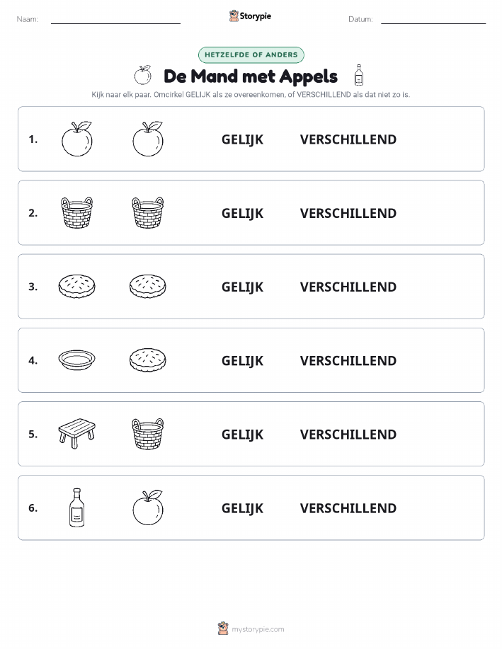 Zelfde of Verschillend