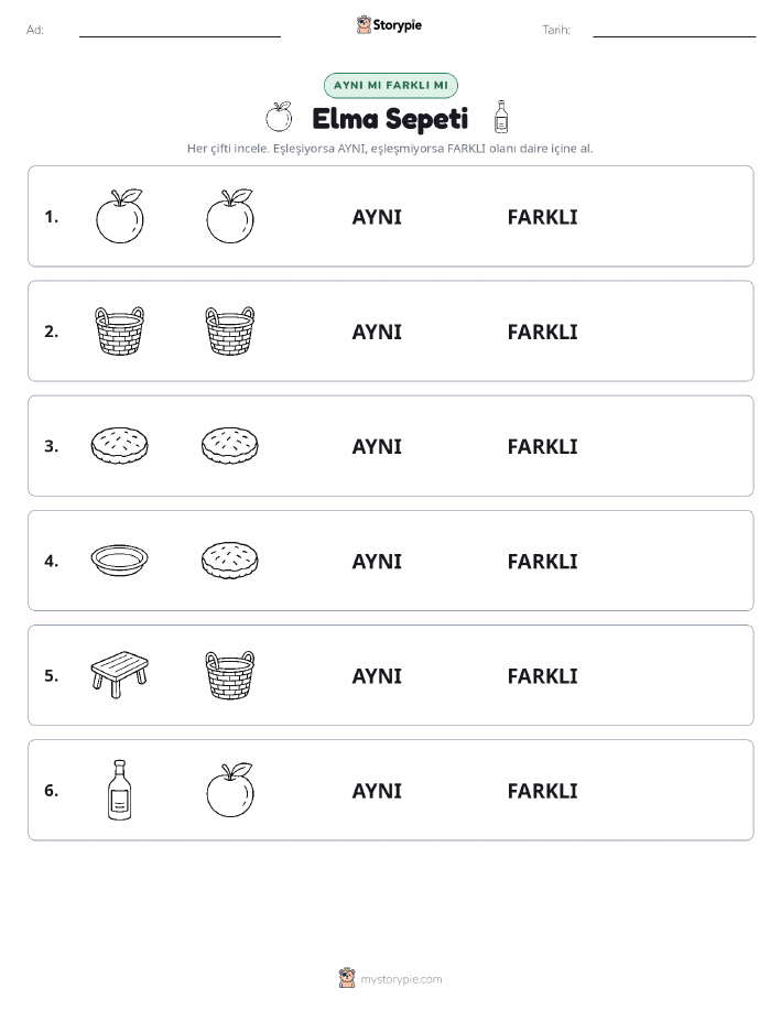 Aynı mı Farklı mı