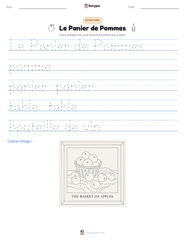 Pratique d'écriture