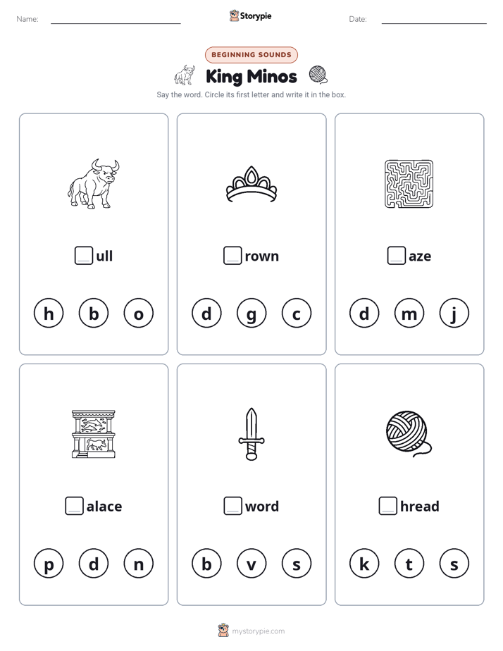 Beginning Sounds