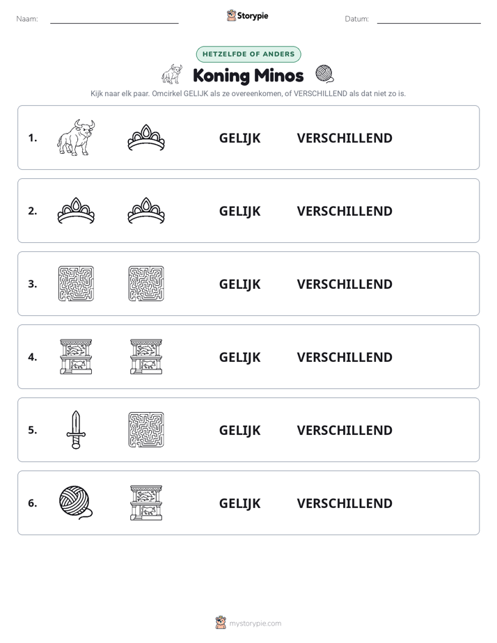 Zelfde of Verschillend