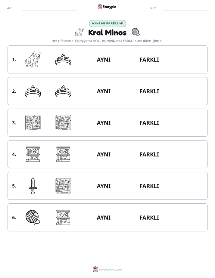 Aynı mı Farklı mı