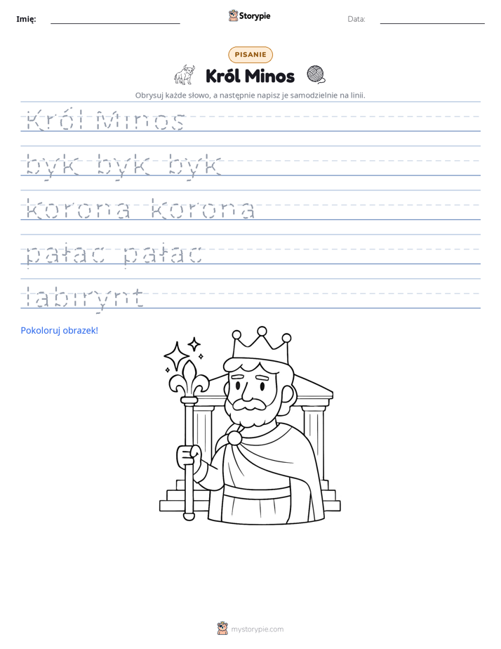 Ćwiczenie Pisania