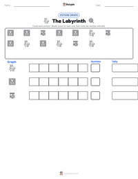 The Labyrinth printable worksheet preview