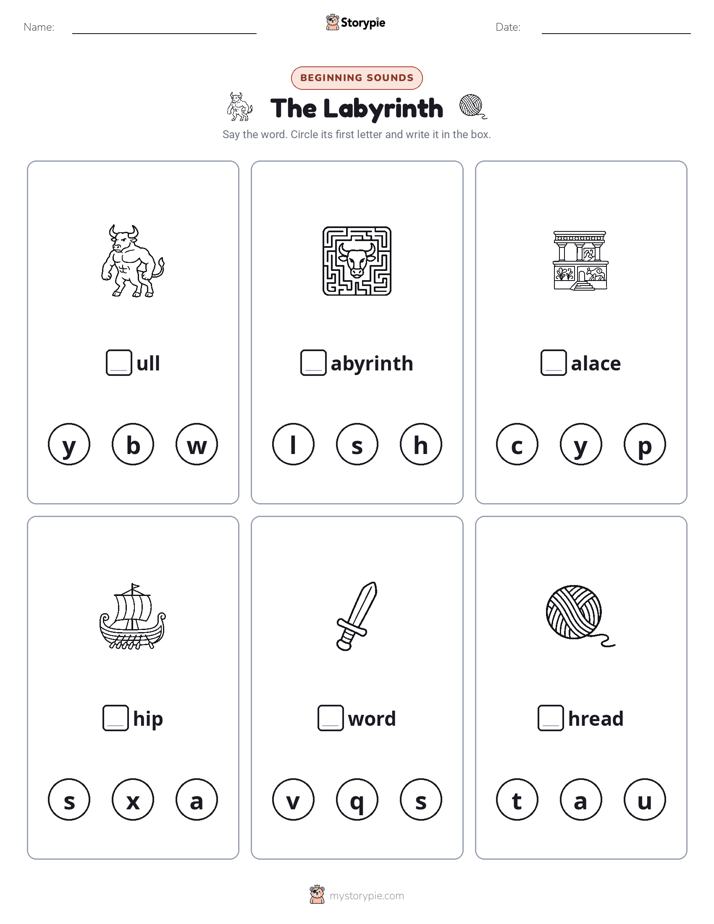Beginning Sounds