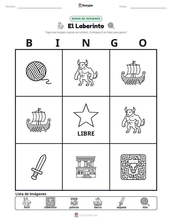 Bingo de Imágenes
