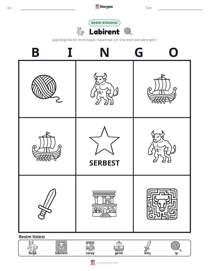 Resim Bingo