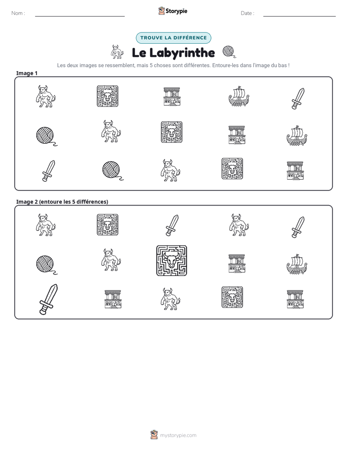 Trouvez les Différences