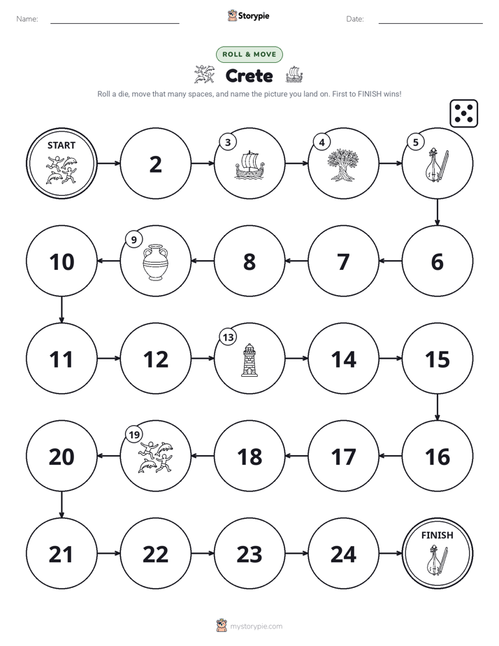 Roll & Move Game