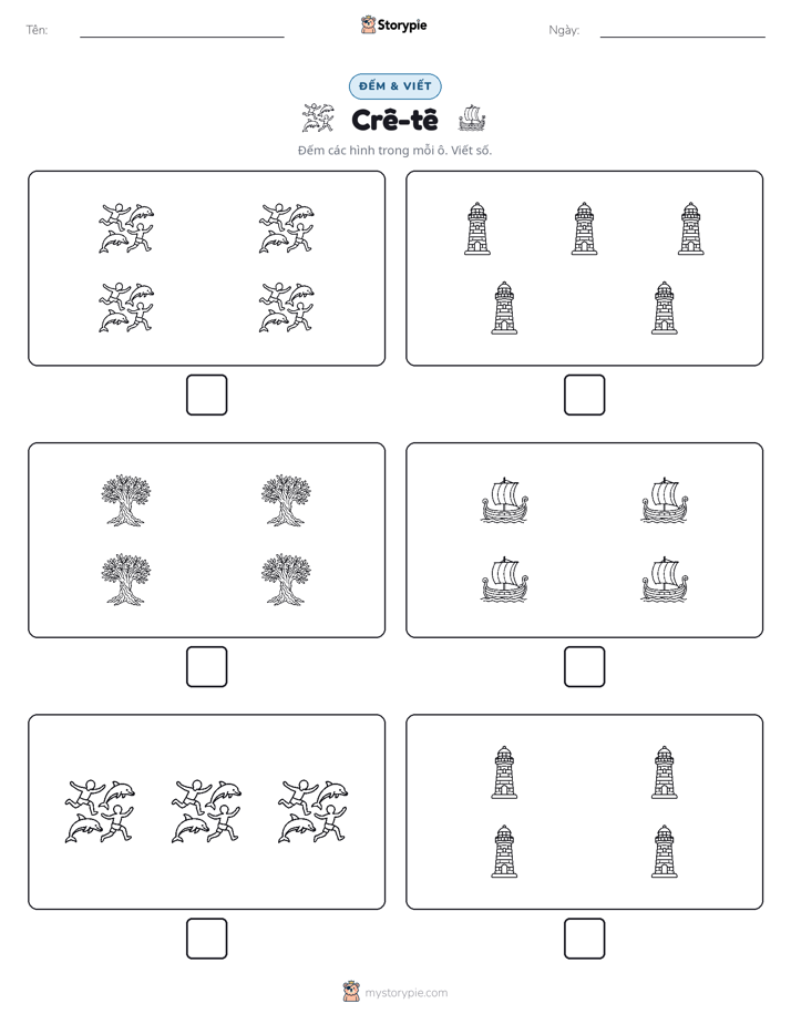 Đếm & Viết