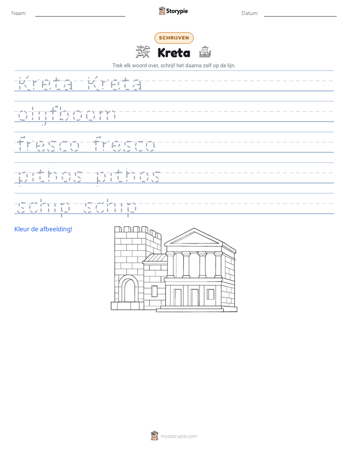 Schrijf Oefening