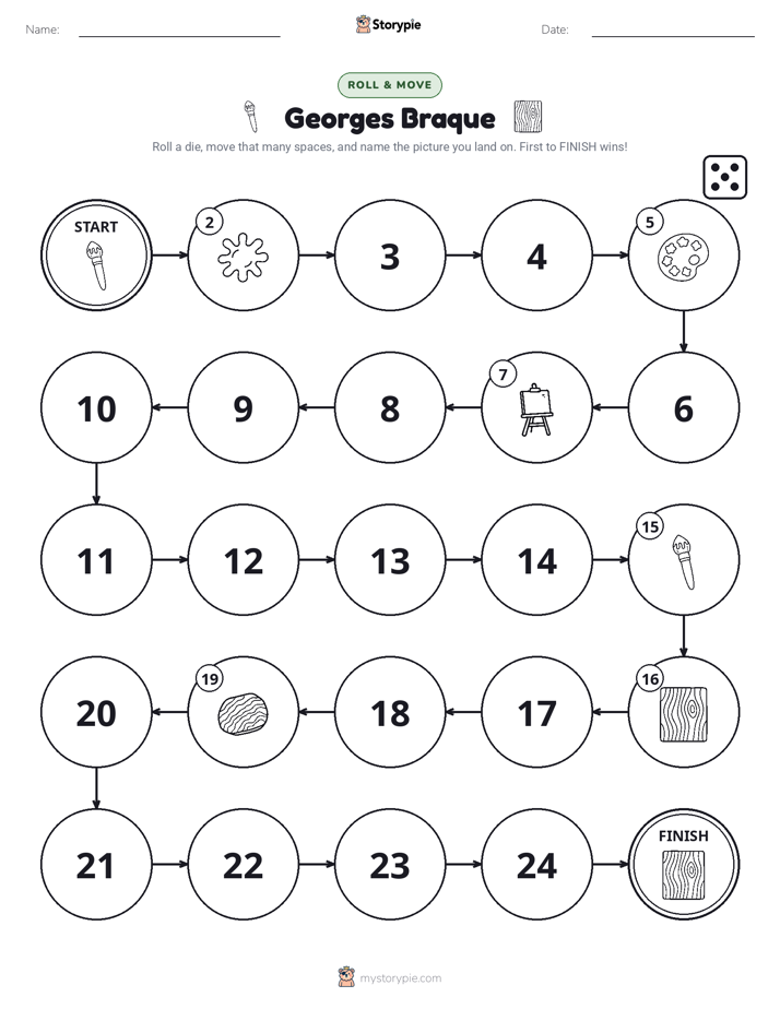 Roll & Move Game