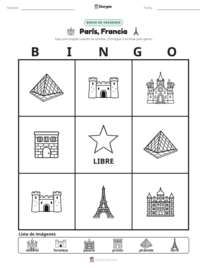 Bingo de Imágenes