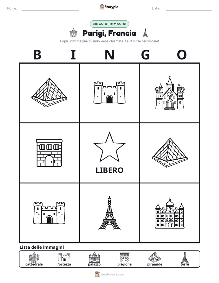 Bingo delle Immagini