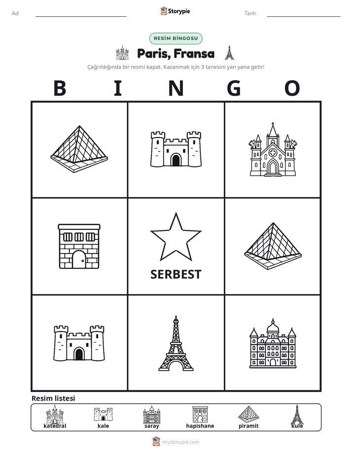 Resim Bingo