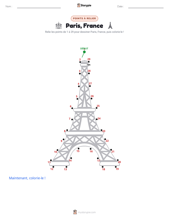 Relie les points