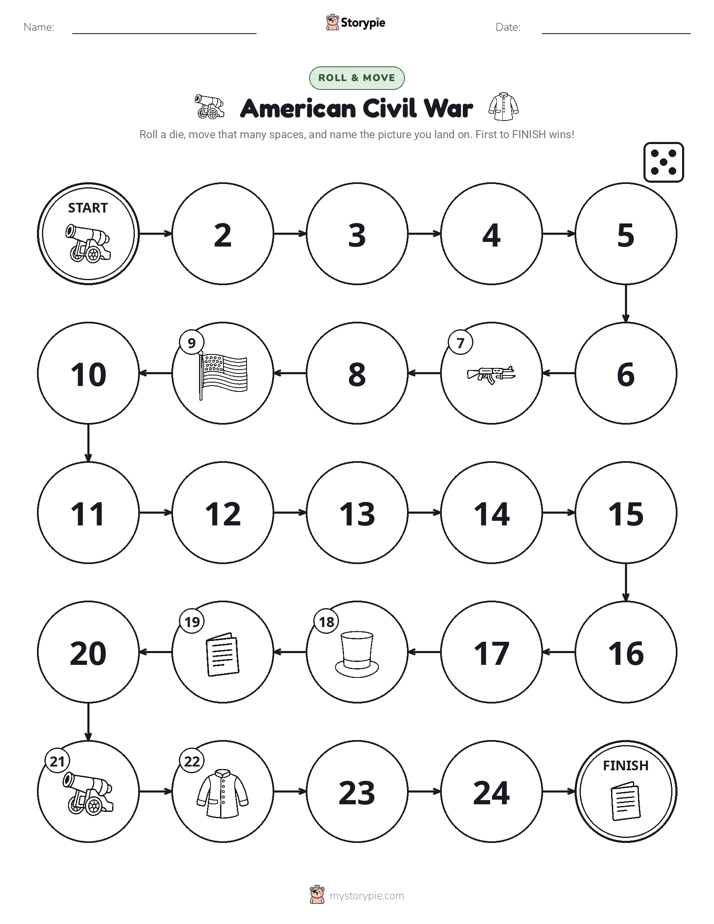 Roll & Move Game