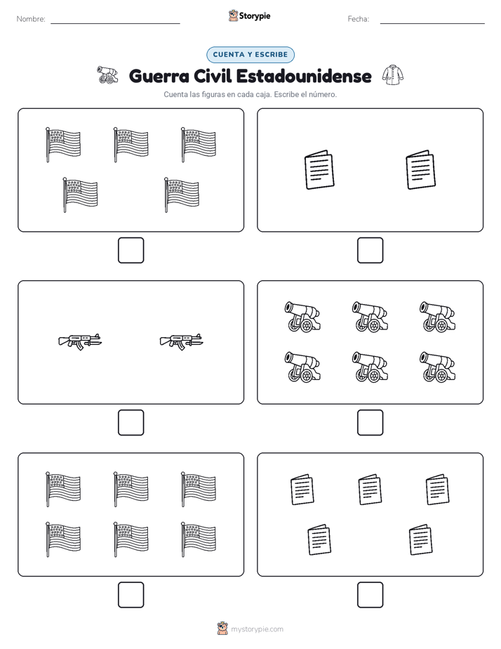 Cuenta y Escribe