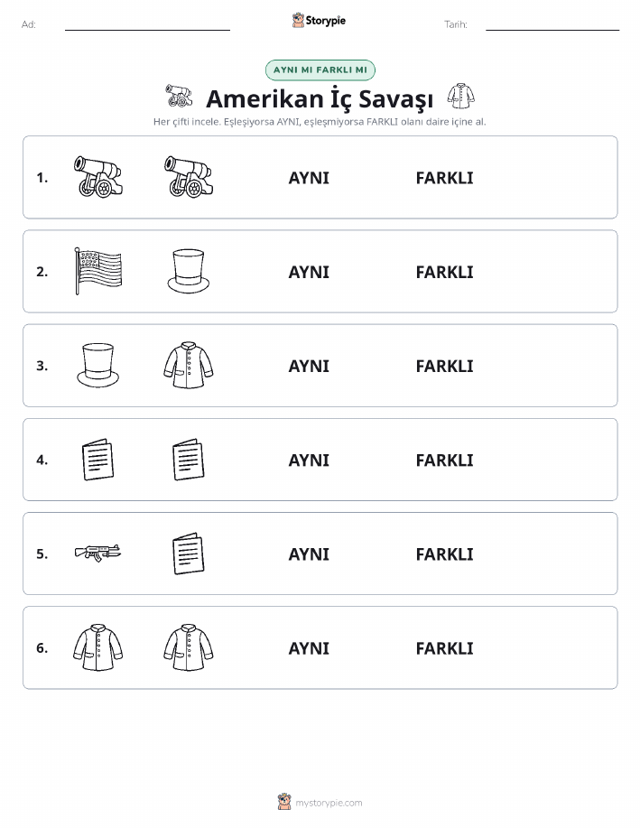 Aynı mı Farklı mı