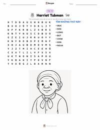 Xem trước tài liệu in sẵn Harriet Tubman