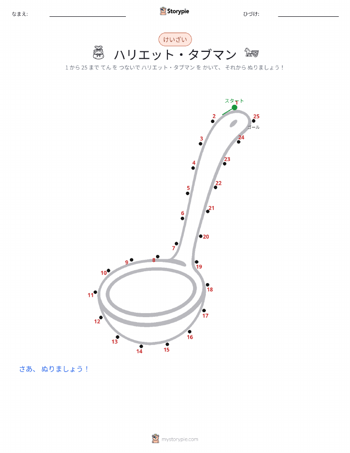 点つなぎ