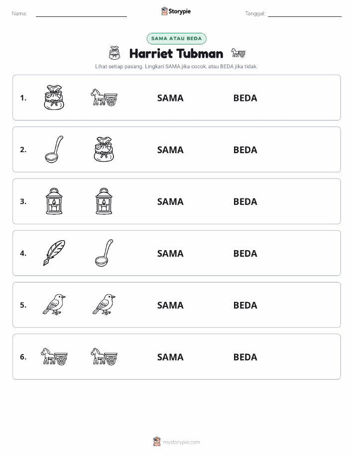 Sama atau Berbeda