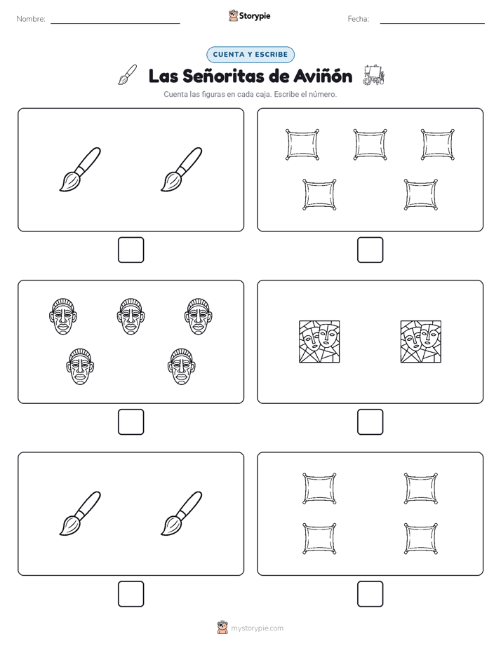Cuenta y Escribe
