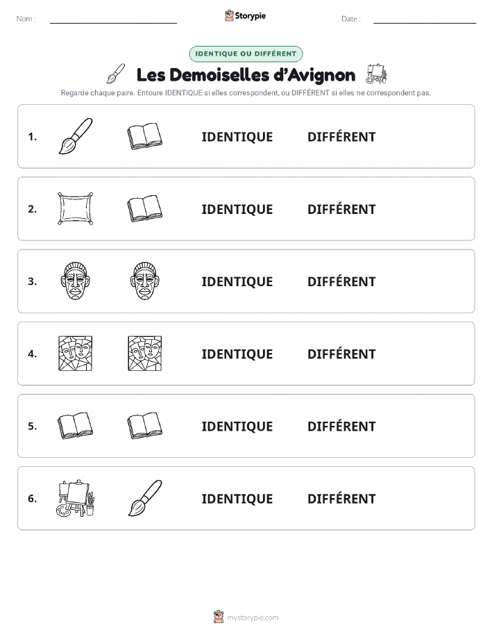 Identique ou Différent