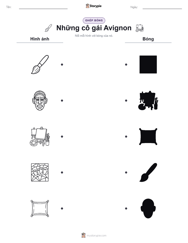 Ghép Hình Bóng