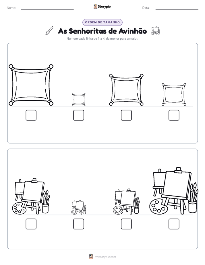 Ordem de Tamanho