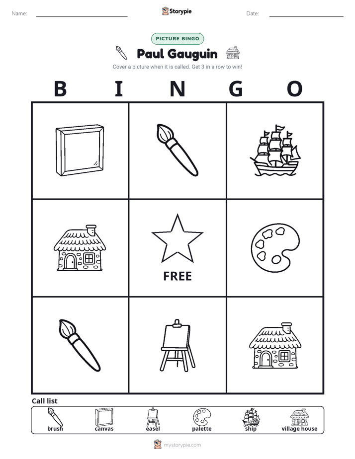 Picture Bingo
