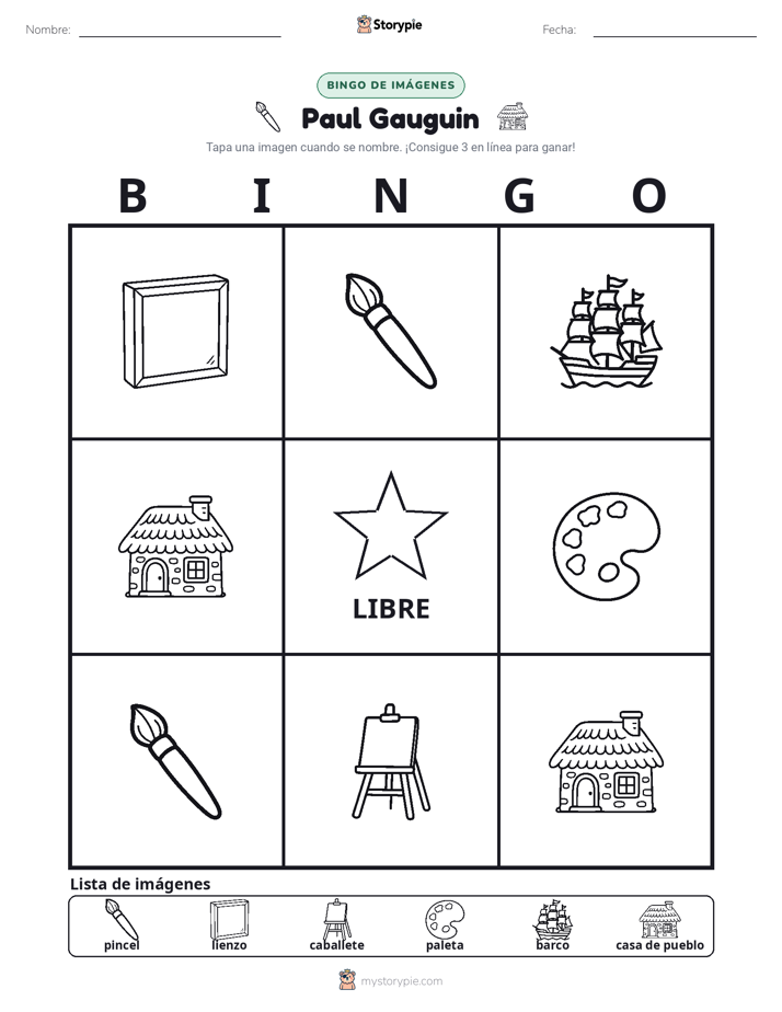 Bingo de Imágenes
