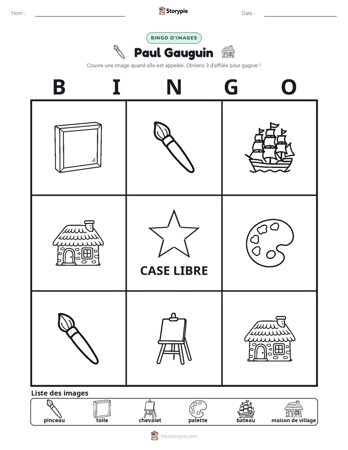 Bingo d'Images