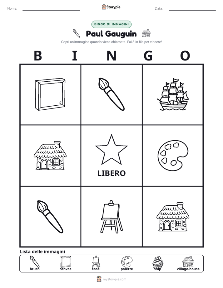 Bingo delle Immagini